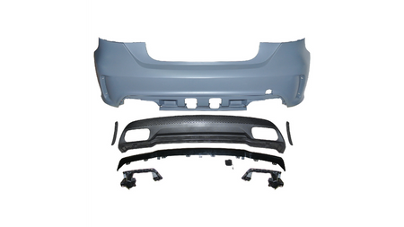 Bumper Mercedes-Benz A W176 Rear with Diffuser