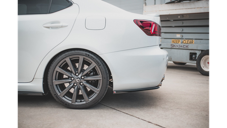 Splitter Lexus IS II F Rear Side Gloss Black