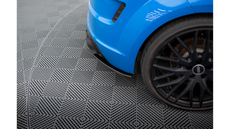 Splitter Audi TT 8S S-Line Facelift Rear Side Street Pro Black