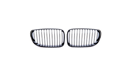 Grill BMW 1 E81 E82 E87 E88 Facelift Single Line Gloss Black