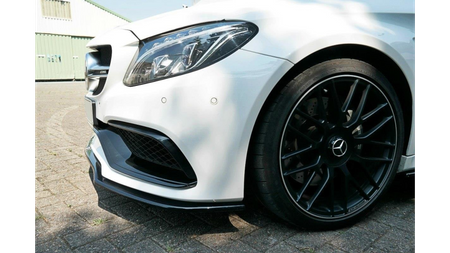 Splitter Mercedes-Benz C C205 63AMG przód v.1 Gloss Black