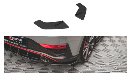 Splitter Hyundai I30 III Facelift N Rear Side Street Pro Black-Red