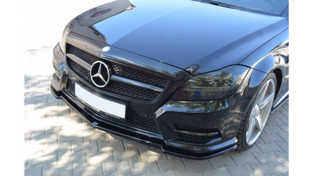 Splitter Mercedes-Benz CLS C218 przód AMG Line Gloss Black