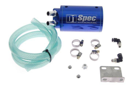 Oil catch tank D1Spec 9mm Blue