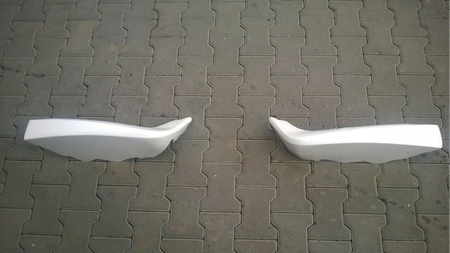 Spoiler Ford Fiesta VII Facelift ST Front Not primed