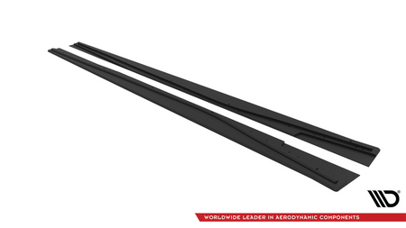 Diffuser Mercedes-Benz A W176 Facelift Side Skirts Street Pro Black