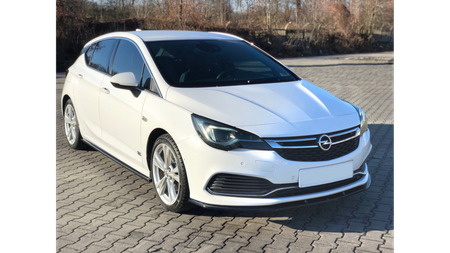 Splitter Opel Astra K OPC-LINE przód v.1 Gloss Black