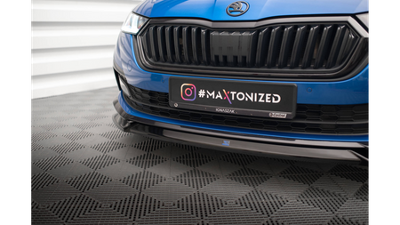 Splitter Skoda Octavia IV Sportline przód v.2 Gloss Black