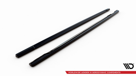 Diffuser Volkswagen Golf VI GTI GTD Side Skirts Gloss Black