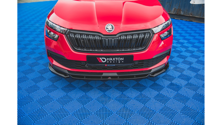 Splitter Skoda Kamiq przód v.1 Gloss Black