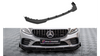 Splitter Mercedes-Benz C C205 C43 Facelift Front Pro + flaps Black