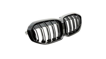 Grill BMW 1 F47 podwójne żeberka Gloss Black