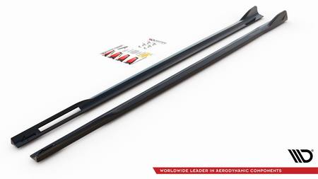 Diffuser BMW 4 G22 M-Pack Side Skirts v.2 Gloss Black