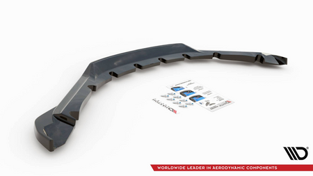 Splitter BMW i8 I12 Rear Central Gloss Black