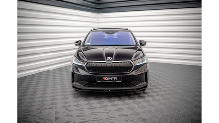 Splitter Skoda Enyaq iV przód v.3 Gloss Black