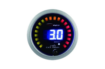 Depo Gauge 2in1 52mm - Turbo, Exhaust Temperature