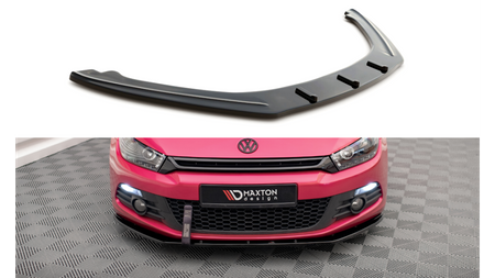 Splitter Volkswagen Scirocco III Front Gloss Black