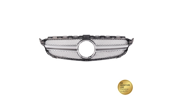 Grill Mercedes-Benz C W205 S205 A205 C205 Silver A-Type
