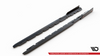 Diffuser Audi R8 4S Facelift Side Skirts v.2 Gloss Black + Flaps