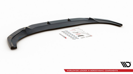 Splitter Audi Q3 F3 Sportback S-Line Front v.1 Gloss Black
