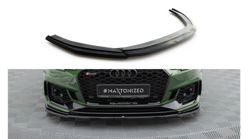 Splitter Audi RS4 B9 Front v.2 Gloss Black