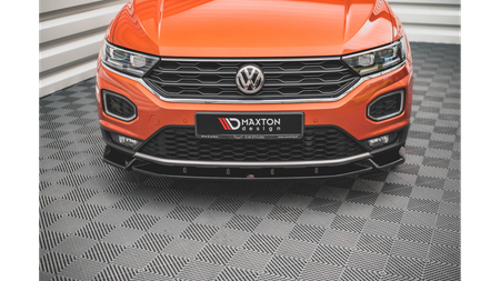 Splitter Volkswagen T-Roc Front v.2 Gloss Black