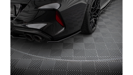 Splitter BMW 8 F93 M-Pack Rear Side v.2 Gloss Black