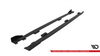 Diffuser Peugeot 208 GT II Side Skirts Street Pro Black + Gloss Flaps
