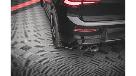 Splitter Volkswagen Golf 8 R Rear Side v.2 Gloss Black