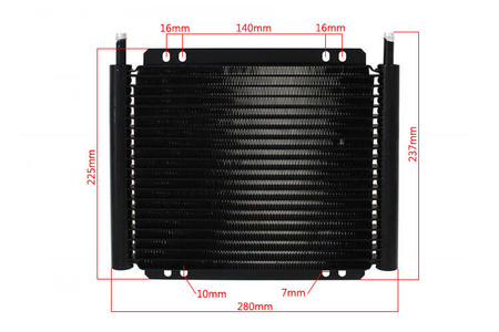 TurboWorks Power steering, transmision cooler 19-rows