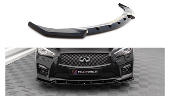 Splitter Infiniti Q50 S I przód v.2 Gloss Black