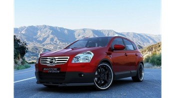 Splitter Nissan Qashqai Front Gloss Black