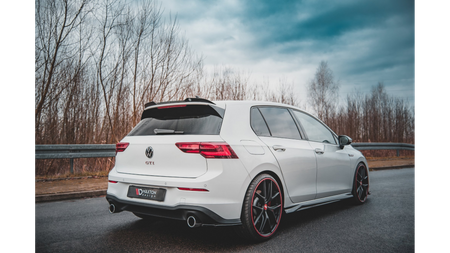 Przedłużenie Spoilera Volkswagen Golf 8 GTI R v.2 Gloss Black