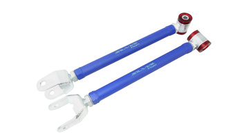 Adjustable Control Arms Nissan 350Z Z33 After Rear Spring Removal Blue