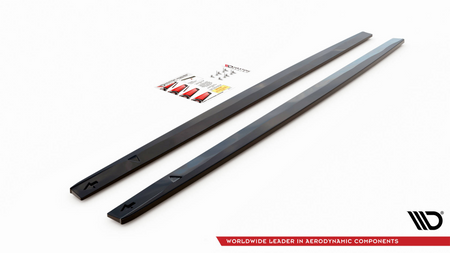 Diffuser Ford Kuga III ST-Line Side Skirts Gloss Black