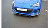 Splitter Subaru BRZ Facelift przód v.2 Gloss Black