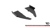 Splitter Mercedes-Benz C W205 C63 Facelift Rear Side Street Pro Black-Red + Gloss Flaps