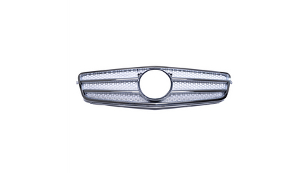 Grill Mercedes-Benz C W204 S204 Chrome & Silver