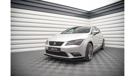Splitter Seat Leon III przód v.2 Gloss Black