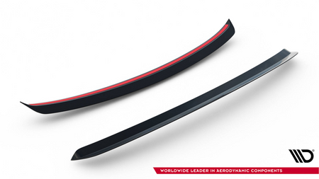 Spoiler Kia Sportage IV GT-Line Tył Gloss Black