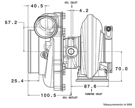 Garrett Turbocharger GTX3076R GEN II Reverse Rotation