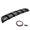 Universal Car Rear Bumper Diffuser Black