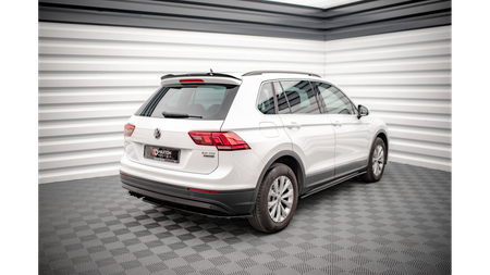 Splitter Volkswagen Tiguan II Rear Side v.1 Gloss Black