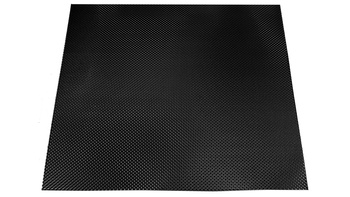 Turboworks Heat shield embossed aluminium Black 0,5mm 60 cm x 60 cm