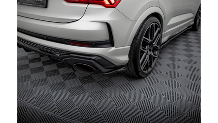 Splitter Audi RSQ3 F3 Tył Boczne Gloss Black