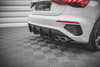 Street Pro Rear Diffuser Audi S3 Sportback 8Y - Red