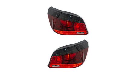 Lampy BMW 5 E60 Facelift Tył Led Smoke