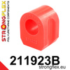 Rear anti roll bar bush