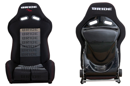 Racing seat LOW MAX K608 Bride Velvet Black Grey