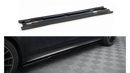 Dokładka Mercedes-Benz GT 53 4-Door Progi Gloss Black